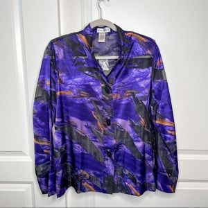 Draper’s & Damon’s Retro Long Sleeve Shirt - Size Large